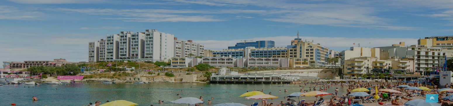 St George's Bay in Paceville malta, Holiday Rentals Malta & Gozo